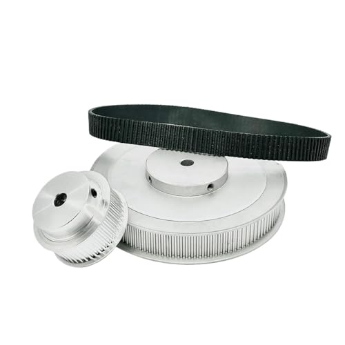 HKVTVCYPYA HTD3M 60T 120T Zahnriemensatz Riemenbreite 15mm Bohrung 5-25mm Riemenscheibensatz Synchronrad(120T Bore 8mm,639mm-60T Bore 10mm) von HKVTVCYPYA
