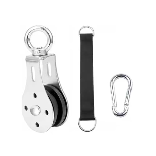 HKVTVCYPYA Stille Turnhalle Kabel Pulley Rotation 360 Grad Glatte Durable Befestigung for DIY Home System von HKVTVCYPYA