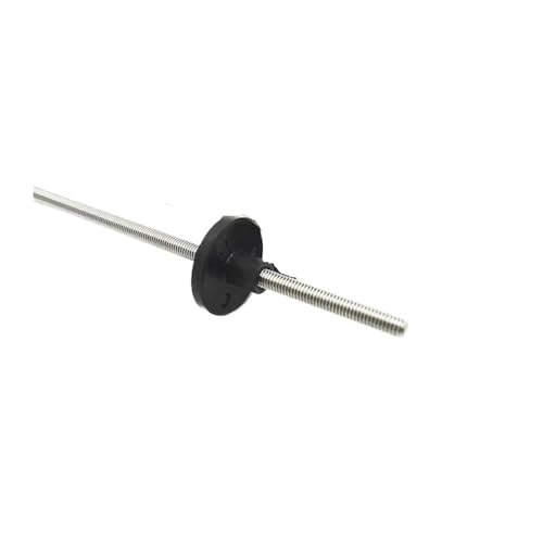 HKVTVCYPYA T3.5 Leitspindel mit Nylonmutter CNC 3D-Drucker Trapezstange Blei 0,609/2,4 mm Länge 100 mm-550 mm(Lead 2.4mm-150mm) von HKVTVCYPYA