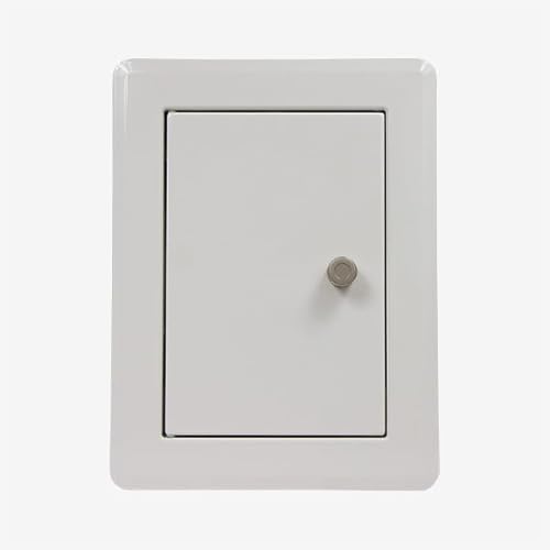 Wäscheschacht-Einwurftür Klappe Deckel EXCELLENT (Weiß) von HKW