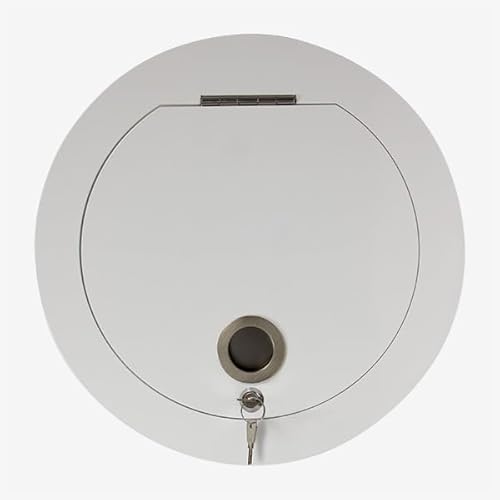 Wäscheschacht-Einwurftür Klappe Deckel SUPERIOR (Weiß) von HKW