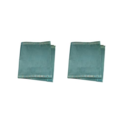 HKWFKAWA 2er-Set Stofftuch für Liegestuhl, Klappsessel, Tiefgrün, 160 x 43 cm von HKWFKAWA