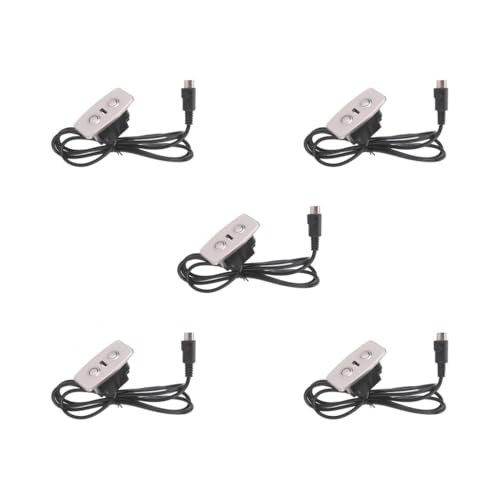 HKWFKAWA 5er-Set 2-Tasten-5-poliger Mobilteil für Power-Liegestühle und Hebestühle von HKWFKAWA