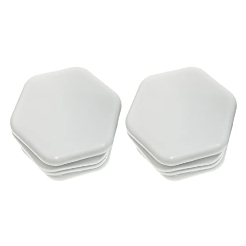 Strapazierfähige, wiederverwendbare Möbelgleiter, Teppichgleiter, weiß, Sechskant, 7,5 cm Strapazierfähige, wiederverwendbare Möbelgleiter, Teppichgleiter, weiß, Sechskant, 7,5 cm von HKWFKAWA