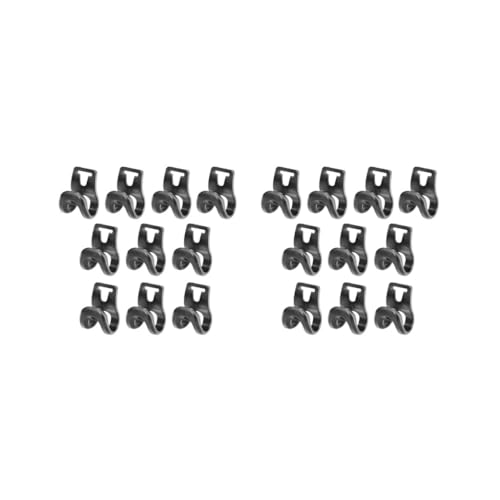 Zelthaken für Picknick-Matte, feste Gartenarbeit, Bergsteigen, 16 x 18 x 12 x 12 mm, 2 Stück, 10 Stück von HKWFKAWA