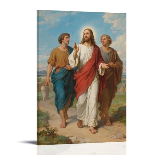 HKXXMTQMM Jesus ruft James John, They Follow zeitgenössische Wandkunst, dekoratives Wandbild, 40 x 60 cm HKXXMTQMM Jesus ruft James John, They Follow zeitgenössische Wandkunst, dekoratives Wandbild, 40 x 60 cm von HKXXMTQMM