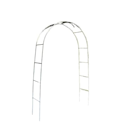 Gartenbogen Bogen Hochzeit Bogen Rahmen Geburtstag Hochzeit Dekorationen Im Freien for Cremony Hochzeit Bogen Hintergrund Metall Bogen DIY Dekoration(White) von HKYBCF