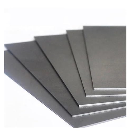 HKYBCF 1 Stück hochreine Graphitplatte, Kohlenstoff-Graphit-Elektrode, pyrolytisch, hohe Temperaturbeständigkeit, 100 mm x 100 mm(100x100x1mm) von HKYBCF