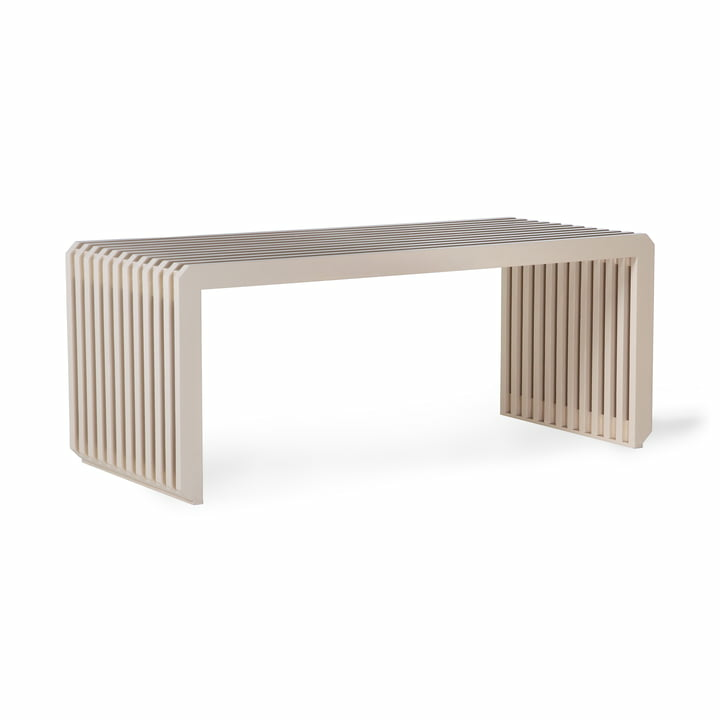 B-Ware H Kliving Slatted Bank Sitzbank Gartenbank Hocker Designerbank Garten 96cm Cream B-Ware H Kliving Slatted Bank Sitzbank Gartenbank Hocker Designerbank Garten 96cm Cream von HKliving