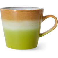 HKliving - 70's Cappuccino Tasse, 300 ml, eclipse von HKliving