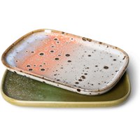 HKliving - 70's Tablett, Atlas (2er Set) von HKliving