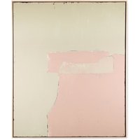 HKliving - Abstraktes Gemälde, 100 x 120 cm, olive / nude von HKliving