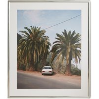 HKliving - Benz by Tim Buitung Wandbild, 125 x 149 cm, chrom von HKliving