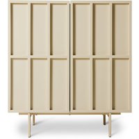 HKliving - Block Schrank, cream von HKliving