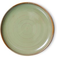 HKliving - Chef Ceramics Teller, Ø 20 cm, moss green von HKliving