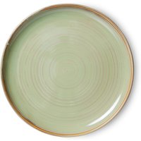 HKliving - Chef Ceramics Teller, Ø 26 cm, moss green von HKliving