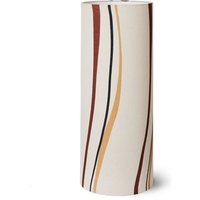 HKliving - Cylinder Leuchtenschirm, Ø 33 cm, swirl von HKliving