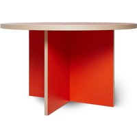 HKliving - Esstisch, Ø 130 cm, orange von HKliving