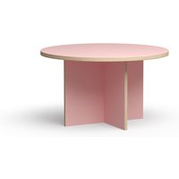 HKliving - Esstisch, Ø 130 cm, pink von HKliving