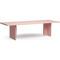 HKliving - Esstisch rechteckig, 280 cm, pink von HKliving