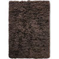 HKliving - Fluffy Teppich, 200 x 300 cm, espresso von HKliving