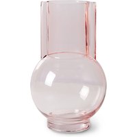 HKliving - Glas Vase, sundae pink von HKliving