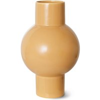 HKliving - Keramik Vase, M, cappuccino von HKliving