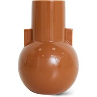 HKliving - Keramik Vase, S, caramel von HKliving