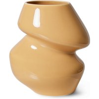 HKliving - Keramik Vase Organic, S, cappuccino von HKliving