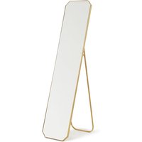 HKliving - Messing Standspiegel, 42 x 175 cm von HKliving