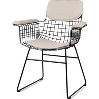 HKliving - Polster für Wire Arm Chair, sand von HKliving