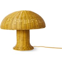 HKliving - Rattan Tischleuchte, mustard von HKliving