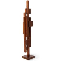 HKliving - Skyline Skulptur, M, espresso von HKliving