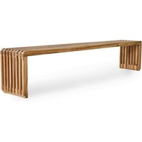 HKliving - Slatted Bank 180 cm, Teak natur von HKliving