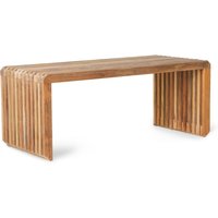 HKliving - Slatted Bank 96 cm, Teak natur von HKliving