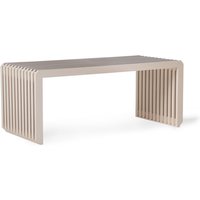 HKliving - Slatted Bank 96 cm, cream von HKliving