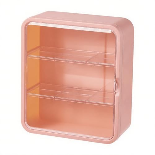 HLBEST Multiple Layer Wandmontage Für Anime Collectibles Anzeigeschrank Verstellbare Regale Staubdichtes Design Platzsparende Wandmontageorganisatoren von HLBEST