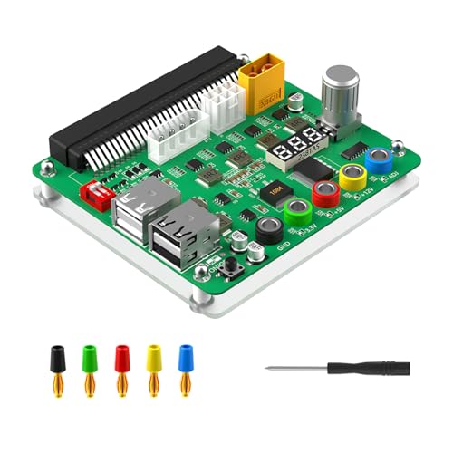 HLBEST Stromversorgungsscheibe 3.30 V/5 V/12 V USB2.0 Für D750ES1 750AB-2 05NF18 Mit Einstellbarem Spannungsknopf von HLBEST