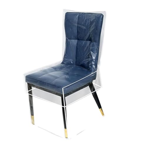 HLBEST Transparente PVC-Stuhlhülse, Stuhlschutz für Sauberkeit in Restaurants und Veranstaltungsräumen von HLBEST