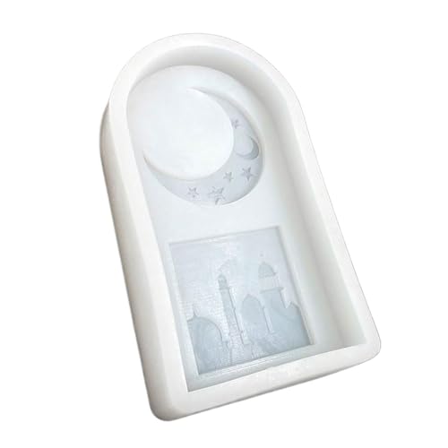 Mondburgen Silikonform Fondant Schokoladenform Tisch Ornament Form Duft Kerzenpflaster Machen Sie Werkzeug Einfach Zu Reinigen von HLBEST