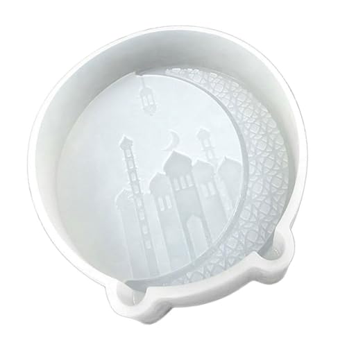 Mondburgen Silikonform Fondant Schokoladenform Tisch Ornament Form Duft Kerzenpflaster Machen Sie Werkzeug Einfach Zu Reinigen von HLBEST