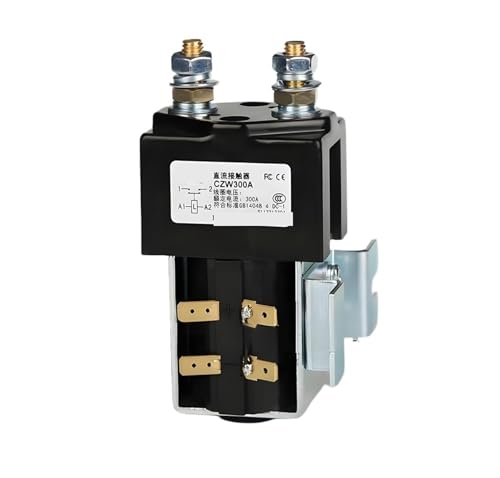 CZW300A DC Contactor, High Current Contactor Suitable For Battery Vehicles Cleaning Vehicles 12V 24V 36V 48V 60V 72V(12V) von HLFLBAVATW