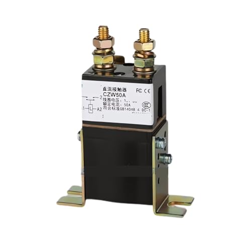 CZW50A DC Contactor, High Current Contactor Suitable For Battery Vehicles Cleaning Vehicles 12V 24V 36V 48V 60V 72V(24V) von HLFLBAVATW