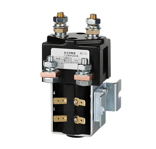 CZWH200A DC Contactor, High Current Contactor Suitable For Battery Vehicles Cars Cleaning Vehicles(110V) von HLFLBAVATW