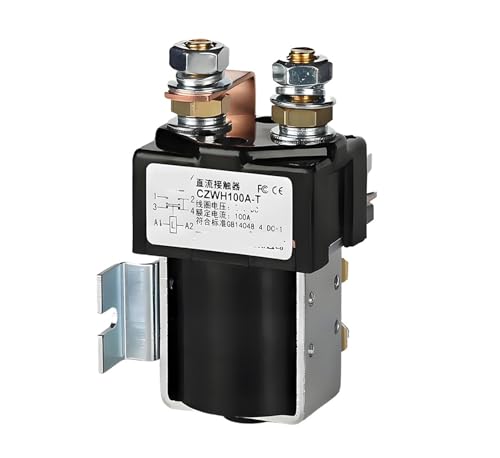 DC Contactor CZWH100A-T, 1 NO 1 NC Convert (SPDT) Suitable For Battery Car Cleaning Car 12V-72V(24V) von HLFLBAVATW