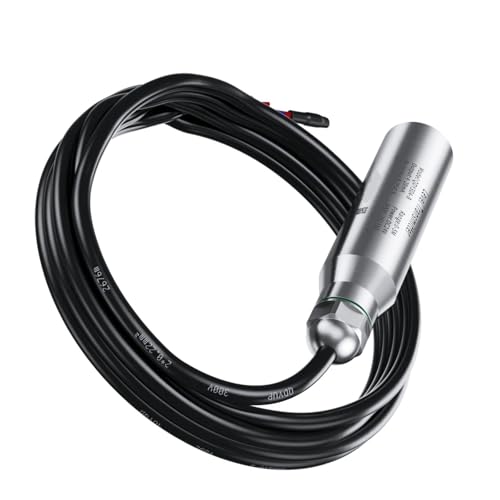 Submersible Level Sensor hydrostatic level sensor 485 Transmitter Water Tank Pressure converter(1M Range 1M Cable) von HLFLBAVATW