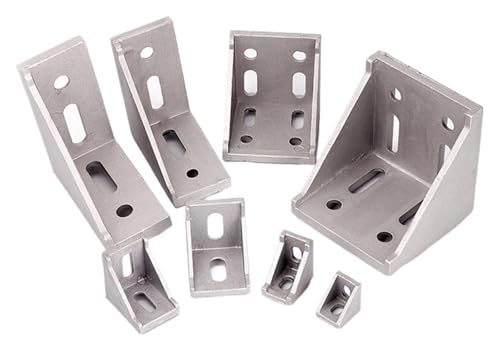 1 stücke/5 stücke/20 stücke Ecke Fitting Winkel Aluminium Stecker Halterung Verschluss 2020 3030 4040 4545 Serie Aluminium Profil(4040 10pcs) von HLHLH