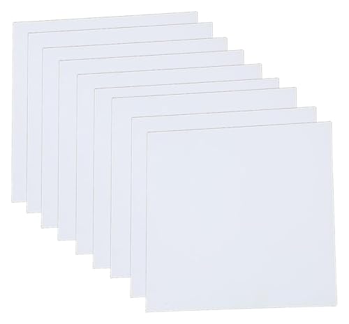 10 Stück quadratische Aluminiumoxid-Keramikplatten, Isolierplattendicke 1 mm, geeignet for Präzisionsteile und industrielle Anwendungen(25x30x1mm) von HLHLH