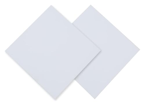 2 Stück Aluminiumoxid-Keramikplatten, quadratische Kühlpads, Isolierplattendicke 3 mm, geeignet for technische Projekte(152x152x3mm) von HLHLH