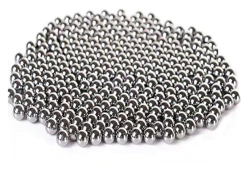 201 Edelstahlperlen, Vollkugeln, Durchmesser 9–12,7 mm, Lagerpräzision, Schleifen, Rostschutz, korrosionsbeständig, Miniatur(9mm*100pcs) von HLHLH